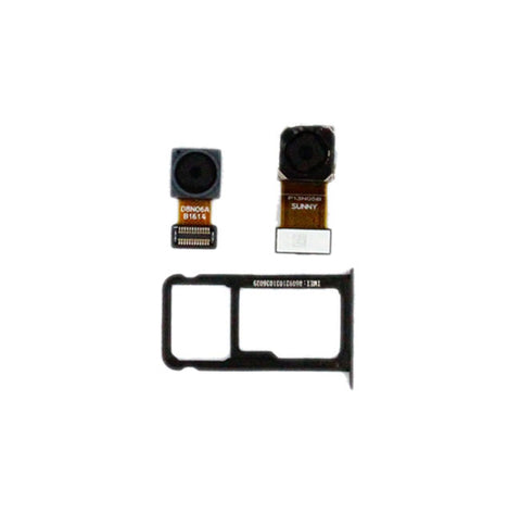 Huawei P9 Lite LCD Display + Complete Housing (Pulled) - Black