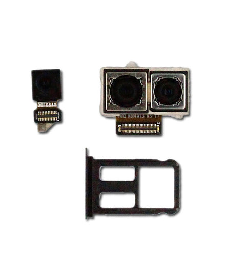 Huawei P20 (EML-L29C) LCD Display + Complete Housing (Pulled) - Black