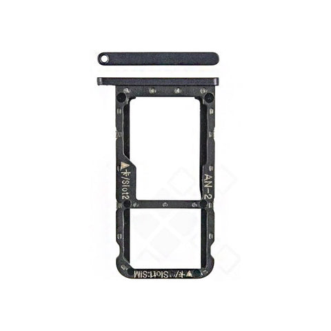Huawei P20 Lite (ANE-LX1) Simcard holder + Memorycard Holder 51661HKK Black