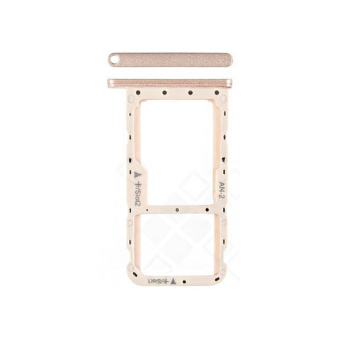 Huawei P20 Lite (ANE-LX1) Simcard holder + Memorycard Holder 51661HKM Pink