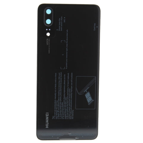 Huawei P20 (EML-L29C) Backcover - 02351WKV/02351WKS - Black