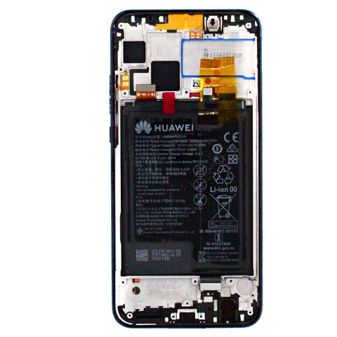 Huawei Y9 (2019) (JKM-LX1) LCD Display + Touchscreen + Frame Incl. Battery and Parts 02352EQC Black