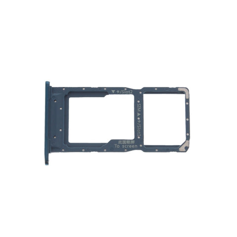 Huawei P Smart (2019) (POT-LX1)/P Smart+ (2019) (POT-LX1T)/P Smart (2020) (POT-LX1A) Simcard Holder - 51661LDD - Blue