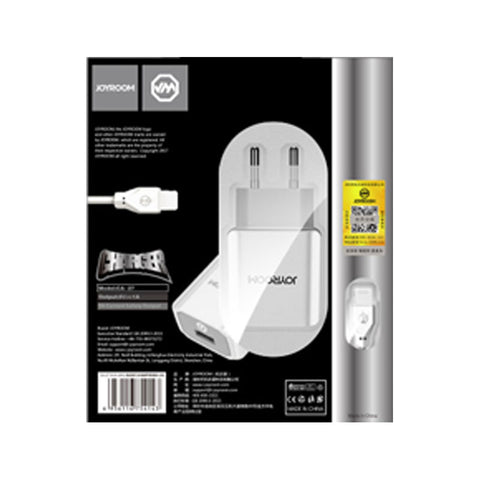 Joyroom - CA-28 - 5V2A UM2 EU Travel Charger - Micro - White