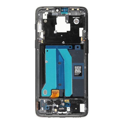 OnePlus 6 (A6003) LCD Display + Touchscreen + Frame 2011100030 Midnight Black