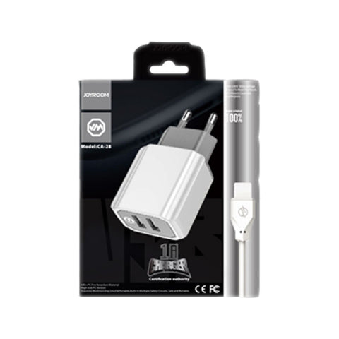 Joyroom - CA-28 - 5V2A UM2 EU Travel Charger - Type-C - White