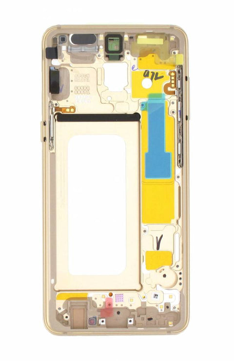 Samsung SM-A530F Galaxy A8 2018 Midframe With Power and Volume Flex Gold