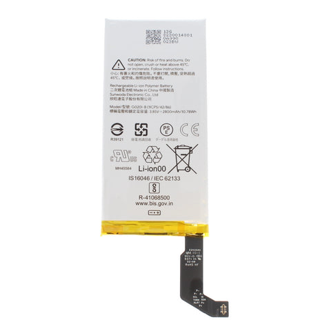 Google Pixel 4 (GO20M) Battery G020I-B - 2800 mAh G823-00148-01