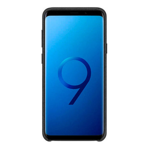 Alcantara - Samsung Cover - G965F Galaxy S9 Plus - Black
