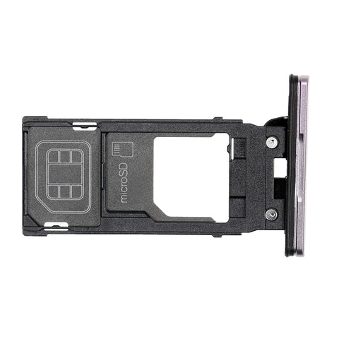 Sony Xperia XZ2 (H8266) Simcard holder + Memorycard Holder (Single SIM) 1311-3789 Pink