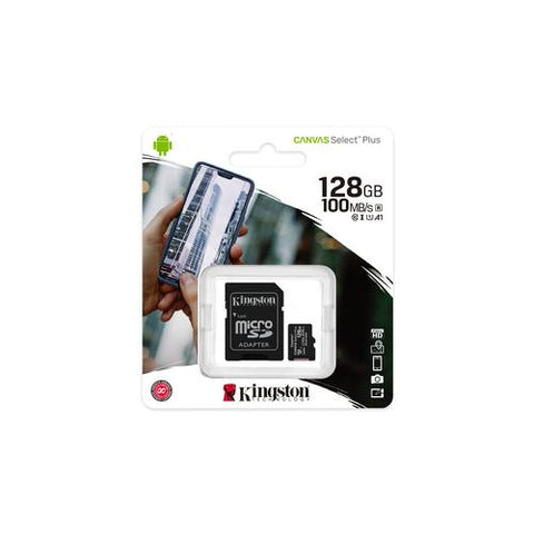 Kingston MicroSD Card - Incl. Adapter - 128GB