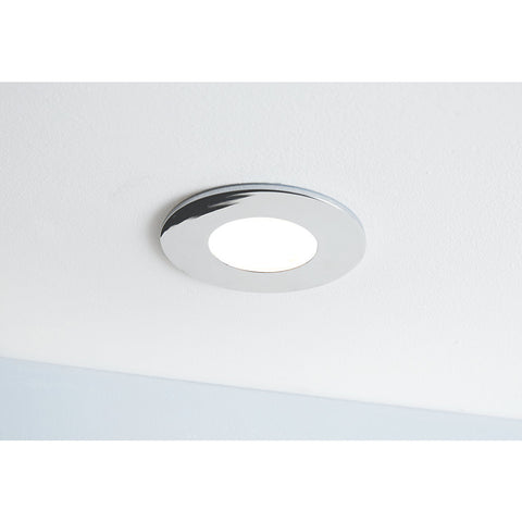 LED Spot Downlight - 5W / 6000K / ? 85-95mm - Chrome