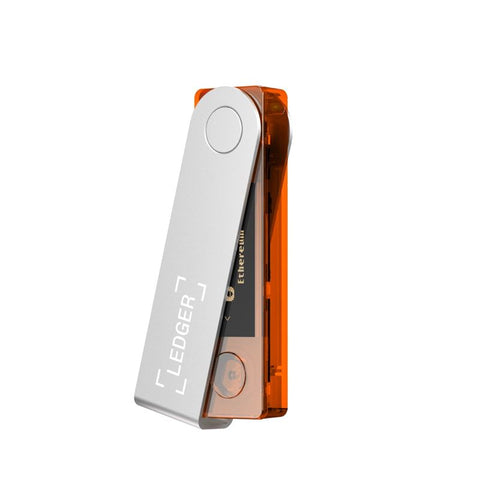 Ledger Nano X Blazing Orange Crypto Hardware Wallet