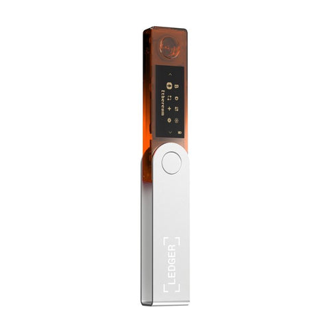 Ledger Nano X Blazing Orange Crypto Hardware Wallet