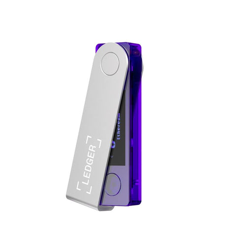 Ledger Nano X Cosmic Purple Crypto Hardware Wallet
