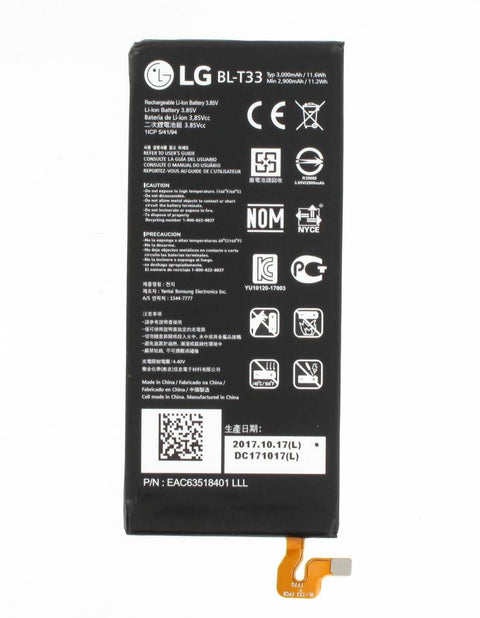 LG Q6 (LGM700N) Battery BL-T33 - 3000mAh EAC63658501