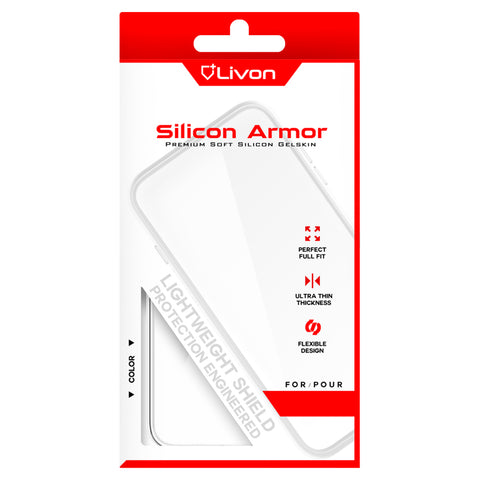 Livon Nokia 7.2 (TA-1181, TA-1196, TA-1193, TA-1178) Silicon Armor - Clear