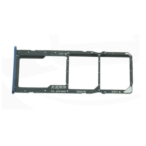 Huawei Y7 (2018)/Y7 Prime (2018) (LDN-L21) Simcard holder + Memorycard Holder 97070TGT Blue