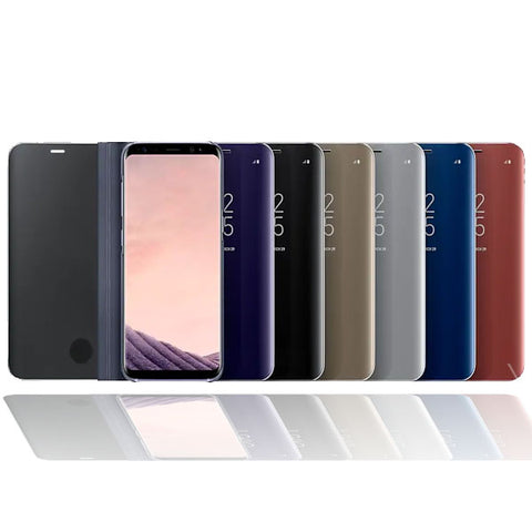 Samsung G960F Galaxy S9 - Clear VIew - Book Case - Blue