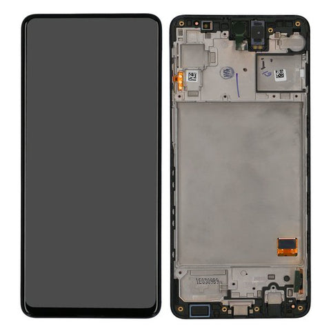 Samsung SM-M317 M31s LCD Display + Touchscreen + Frame - GH82-23774A/GH82-24114A - Black