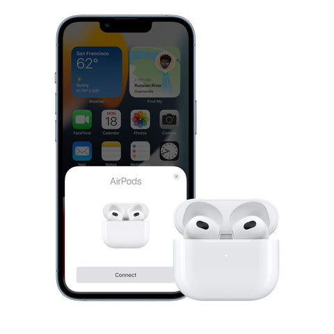 Apple AirPods (3rd Gen.) with  Charging Case - MPNY3ZM/A