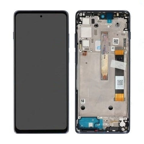 Motorola Moto G200 5G (XT2175-1) LCD Display + Touchscreen + Frame - 5D68C20181/5D68C20078 - Blue