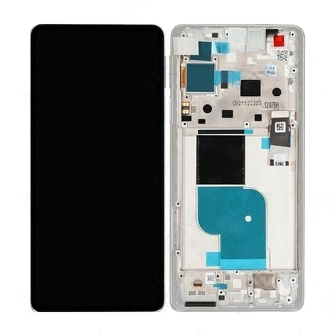 Motorola Moto G82 (XT2225) LCD Display + Touchscreen + Frame - 5D68C20864 - Black