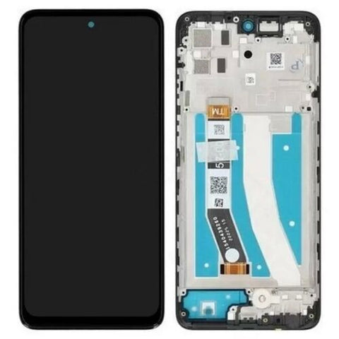 Motorola Moto G32 (XT2235) LCD Display + Touchscreen + Frame - 5D68C21151 - Black