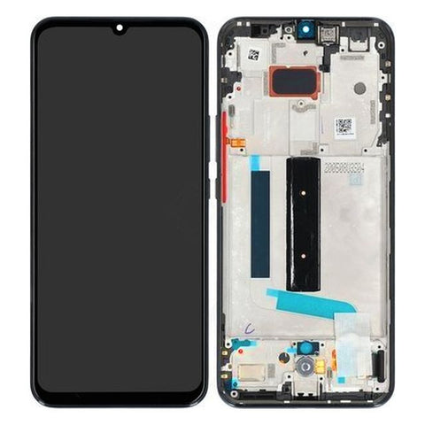 Xiaomi Mi 10 Lite 5G (M2002J9G) LCD Display + Touchscreen + Frame - 56000400J900 - Grey