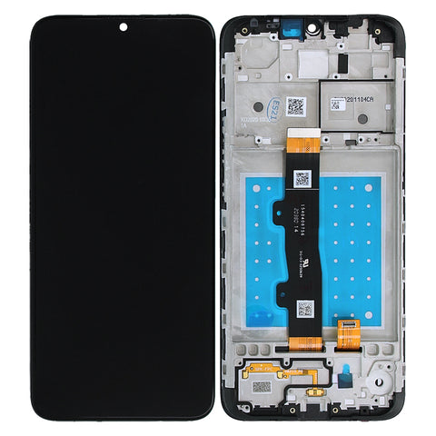 Motorola Moto E7 (XT2095-2) LCD Display + Touchscreen + Frame - 5D68C17784 - Black