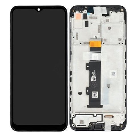 Motorola Moto G30 (XT2129) LCD Display + Touchscreen + Frame - 5D68C18187 - Black