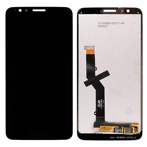 Motorola Moto E6 (XT2005) LCD Display + Touchscreen - Black