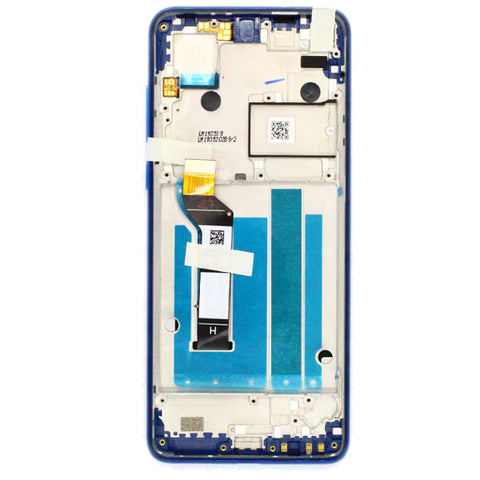 Motorola One Vision (XT1970) LCD Display + Touchscreen + Frame 5D68C14352 Blue