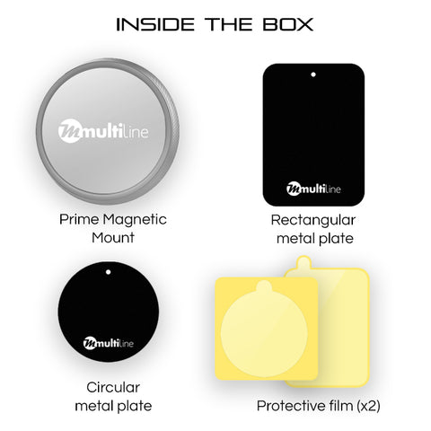 Multiline Prime Magnet Phone Holder - Karbon Grey - MWCF90(G)EU