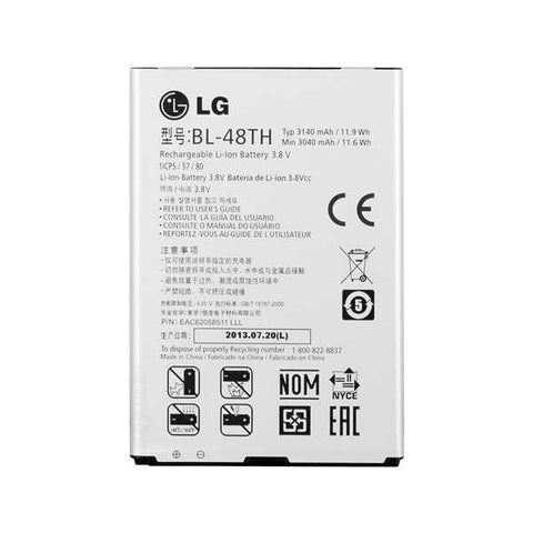 LG Optimus G Pro (E986) Battery 3140 mAh - BL-48TH