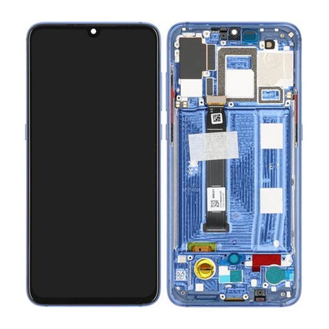 Xiaomi Mi 9 (M1902F1G) LCD Display + Touchscreen + Frame - 561010016033 - Blue