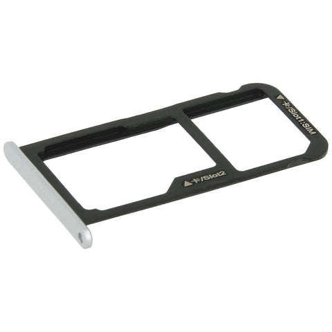 Huawei P8 Lite 2017 (PRA-LX1) Simcard holder + Memorycard Holder 51661CYG White