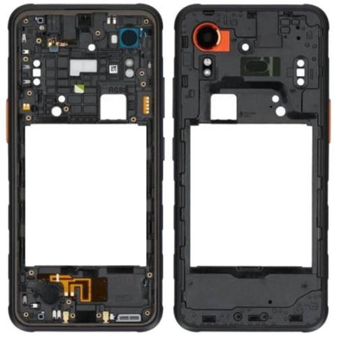 Samsung SM-G556B Galaxy Xcover 7 Midframe - GH98-49052A - Black