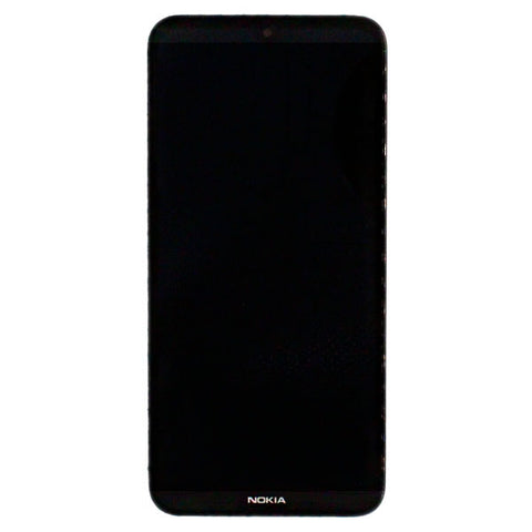 Nokia 3.2 (TA-1154/ TA-1156/ TA-1159/ TA-1161/ TA-1164) LCD Display + Touchscreen + Frame 712601009471 - Black