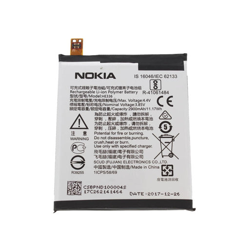 Nokia 5 (TA-1024) Battery 2900mAh - HE336