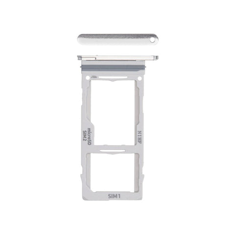 Samsung SM-N985F Galaxy Note 20 Ultra/SM-N986F Galaxy Note 20 Ultra 5G Simcard holder + Memorycard Holder GH98-45806C White
