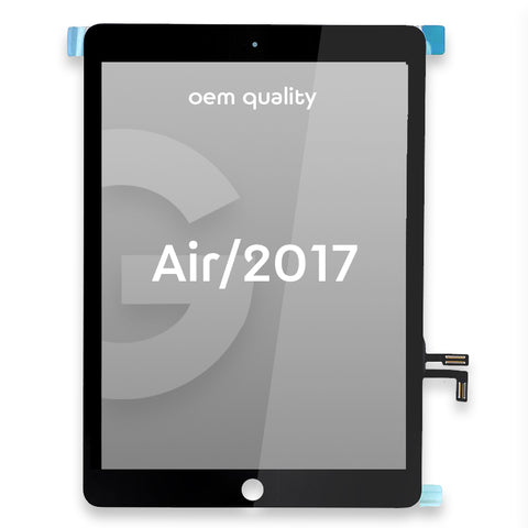 Apple iPad Air/iPad (2017) Touchscreen/Digitizer - Repart - Black