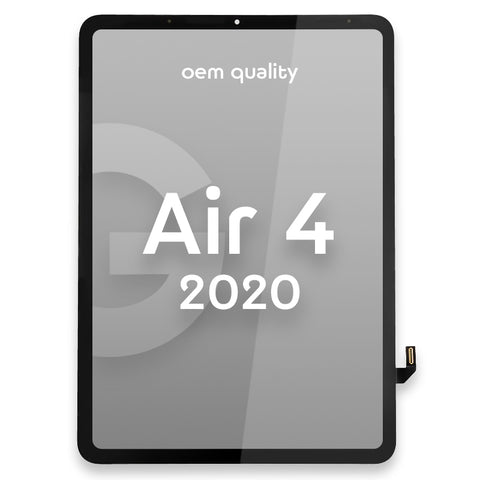 Apple iPad Air 4 (2020) LCD Display + Touchscreen - Pulled - Black