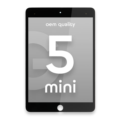 Apple iPad Mini 5 LCD Display + Touchscreen - OEM Quality - Black