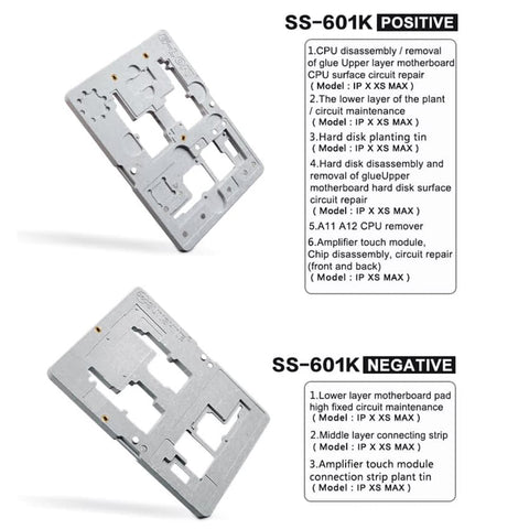 Sunshine iPhone X/XS/XS Max Main Board Tinning Fixture Set SS-601K