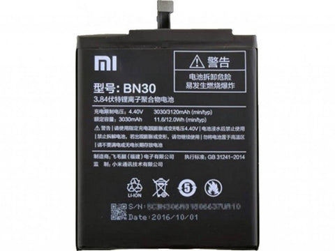 Xiaomi Redmi 4A (2016111) Battery - BN30 3030 mAh