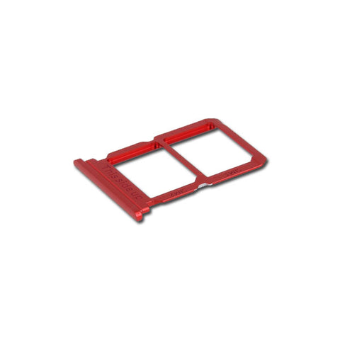 OnePlus 5T (A5010) Simcard holder + Memorycard Holder Red