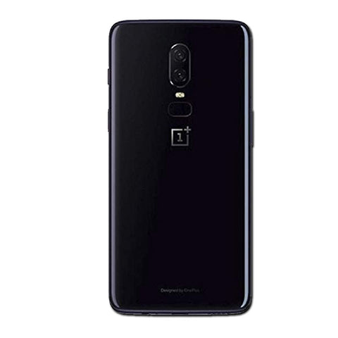 OnePlus 6 (A6003) Backcover With Camera Lens and Adhesive - Mirror Black