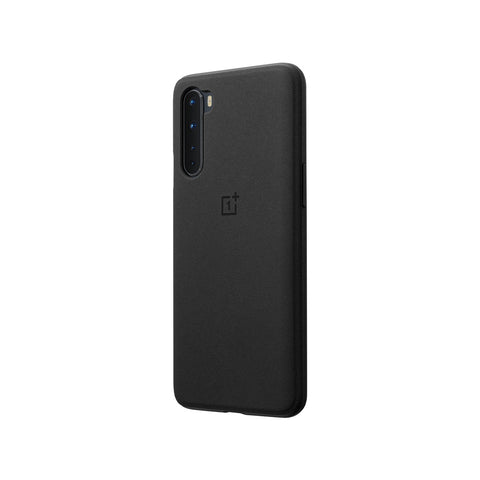 OnePlus Nord (AC2003) Sandstone Bumper Case Sandstone Black