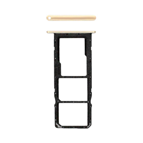 Huawei P Smart (2021) (PPA-LX2) Simcard Holder + Memorycard Holder 97071ADJ  - Gold